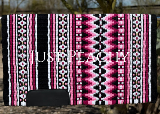 Just Peachy Western Show Blanket ~ The 3.0 Kaycee #0028