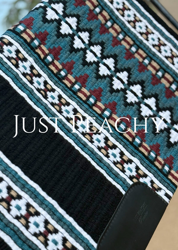 Just Peachy Western Show Blanket ~ The 3.0 Kaycee #5041