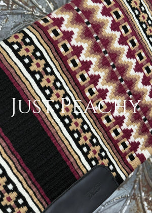Just Peachy Western Show Blanket ~ The 3.0 Kaycee #0037