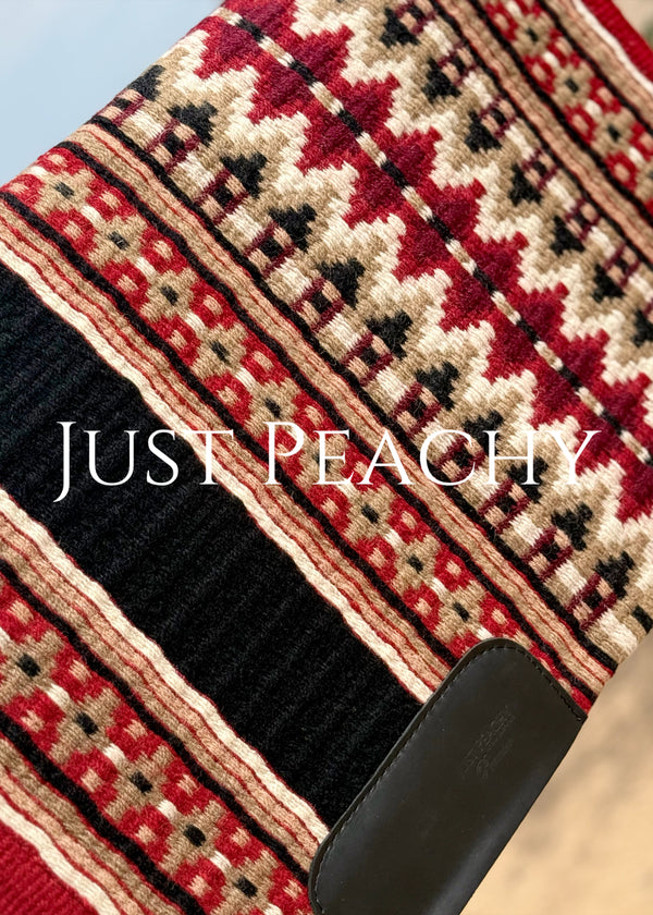 Oversized western show blanket