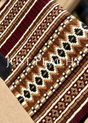 Just Peachy Western Show Blanket ~ The 3.0 Kaycee #0056