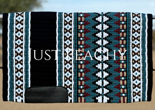 Just Peachy Western Show Blanket ~ The 3.0 Kaycee #5041