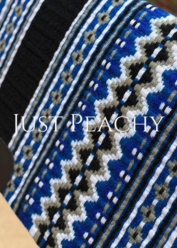 Just Peachy Western Show Blanket ~ The 3.0 Kaycee #0030