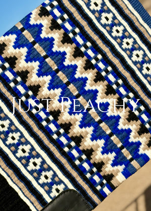 Just Peachy Western Show Blanket ~ The 2.0 Kaycee #0032