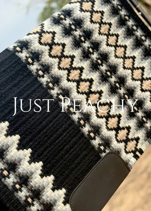 Just Peachy Western Show Blanket ~ 2.0 SweetWater 001