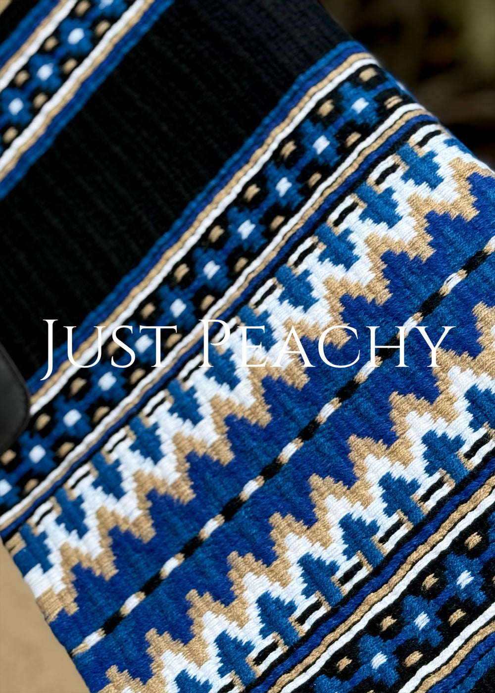 Just Peachy Western Show Blanket ~ The 3.0 Kaycee #5037