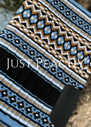 Just Peachy Western Show Blanket ~ The 3.0 Kaycee #0019
