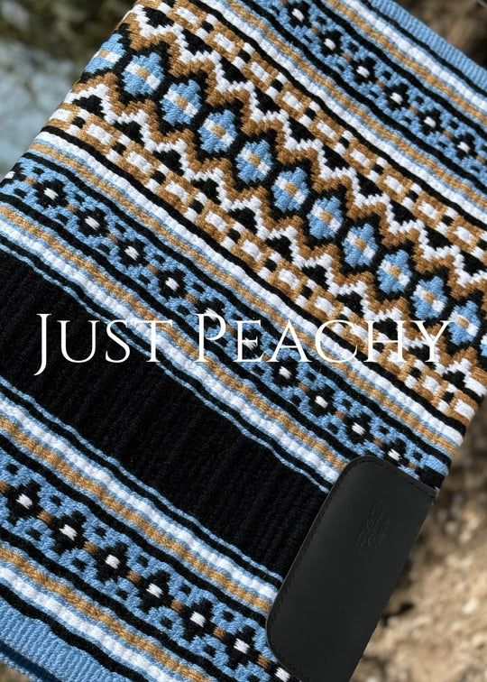 Just Peachy Western Show Blanket ~ The 3.0 Kaycee #0019