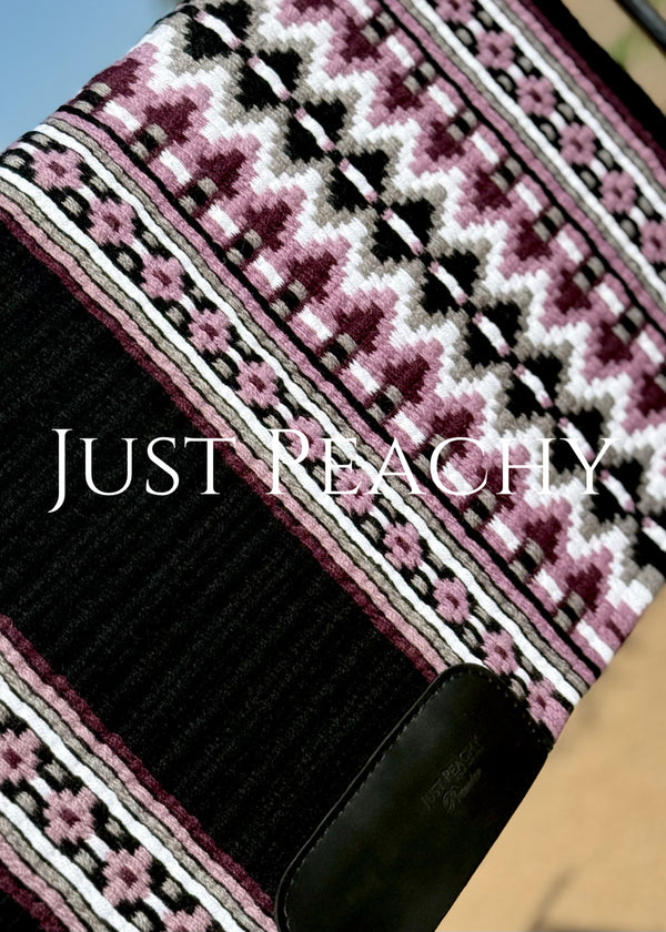 Just Peachy Western Show Blanket ~ The 3.0 Kaycee #5024