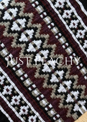 Just Peachy Western Show Blanket ~ The 3.0 Kaycee #5022