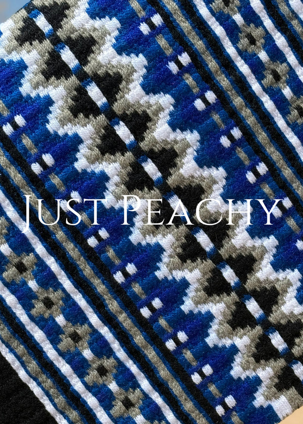 Just Peachy Western Show Blanket ~ The 3.0 Kaycee #0030