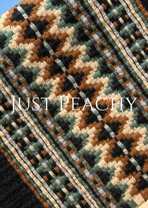 Just Peachy Western Show Blanket ~ The 3.0 Kaycee #5027
