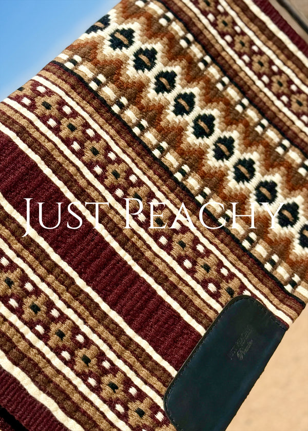 Just Peachy Western Show Blanket ~ The 3.0 Kaycee #0056