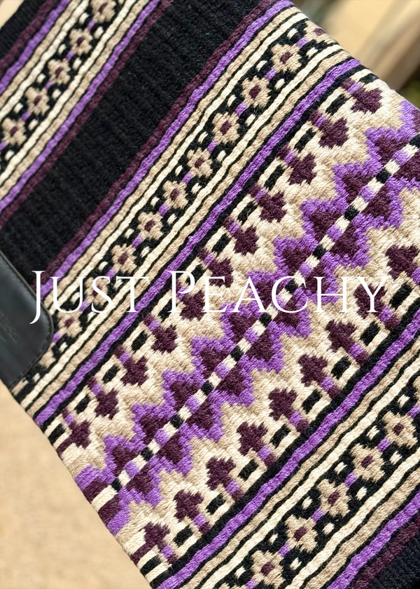 Just Peachy Western Show Blanket ~ The 3.0 Kaycee #0036