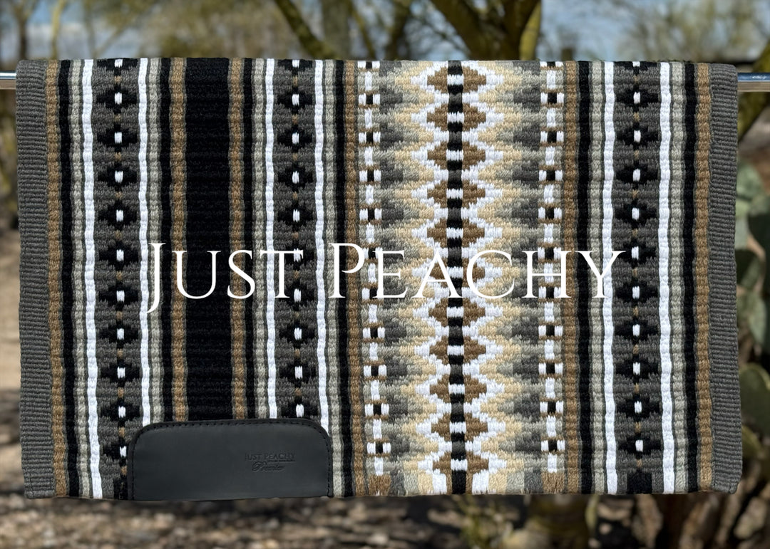 Just Peachy Western Show Blanket ~ The 2.0 Kaycee #1028