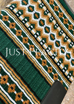 Just Peachy Premier Western Show Blanket ~ The 2.0 Kaycee #0029