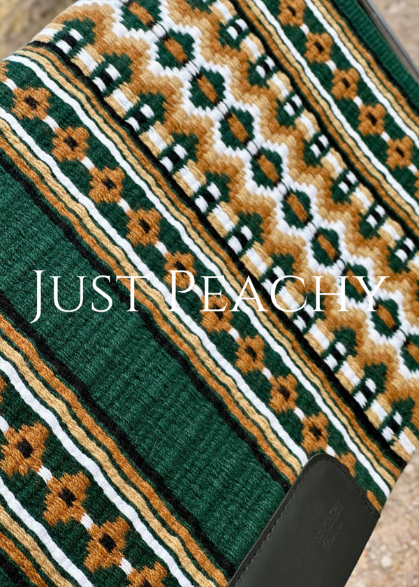Just Peachy Premier Western Show Blanket ~ The 2.0 Kaycee #0029