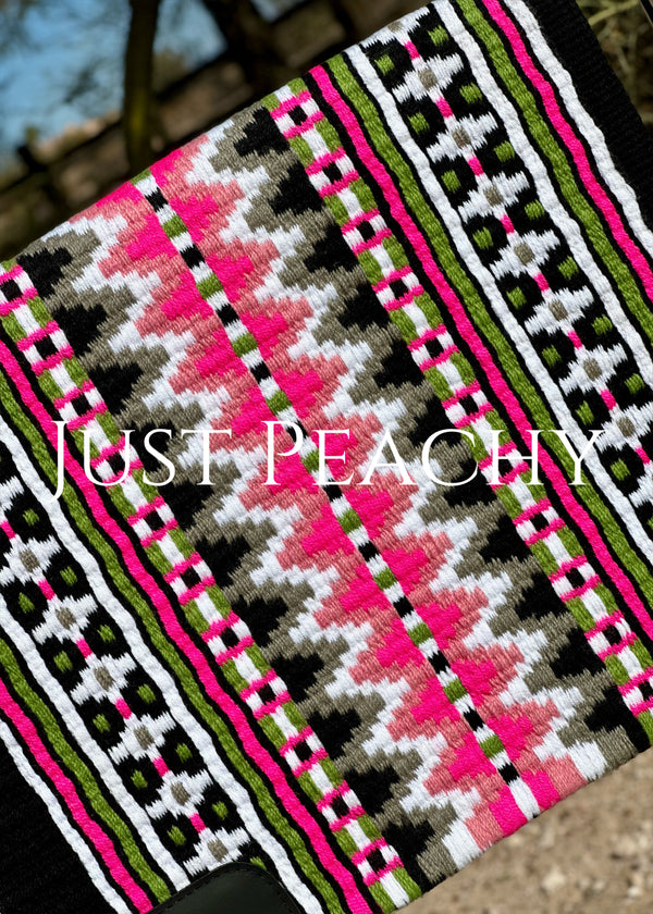 Just Peachy Western Show Blanket ~ The 3.0 Kaycee #006