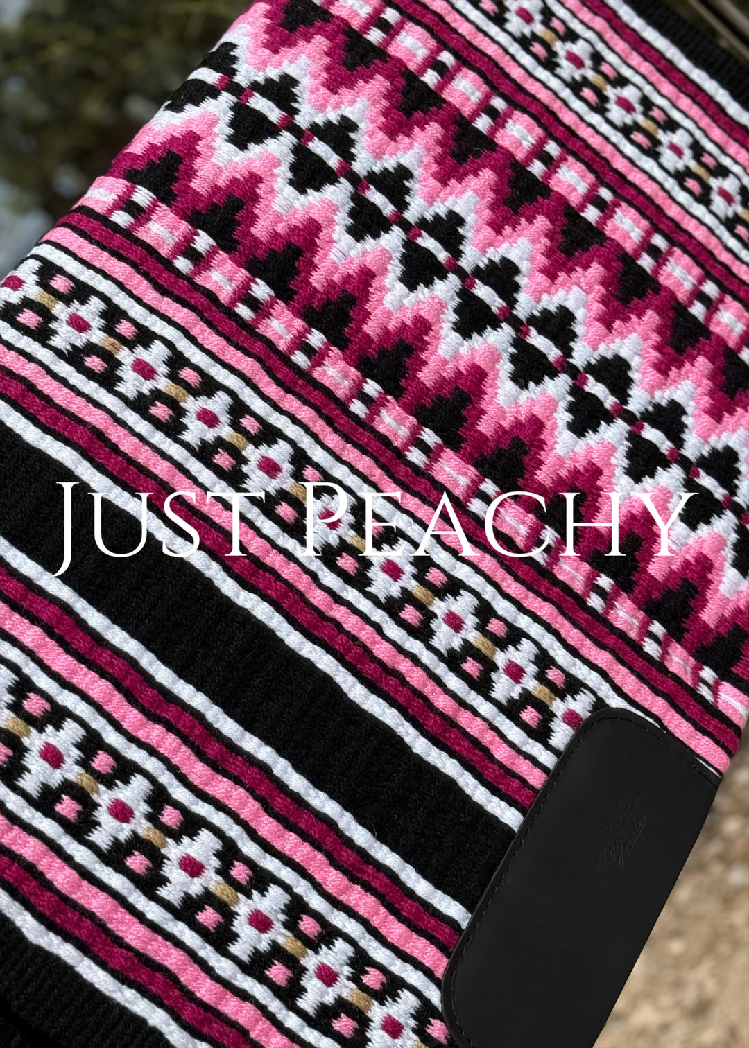 Just Peachy Western Show Blanket ~ The 3.0 Kaycee #0028