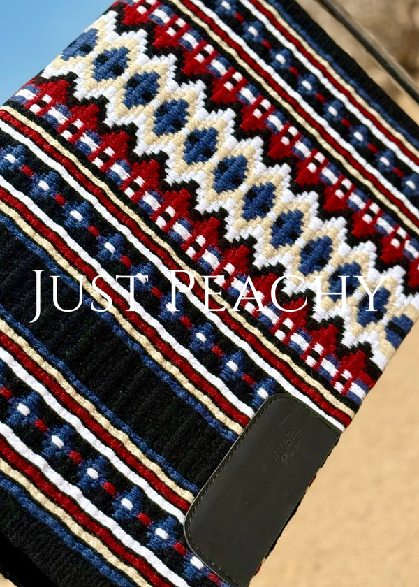 Just Peachy Western Show Blanket ~ The 2.0 Kaycee #0046