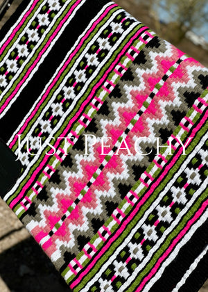 Just Peachy Western Show Blanket ~ The 3.0 Kaycee #006