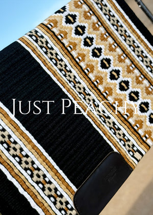 Just Peachy Western Show Blanket ~ The 3.0 Kaycee #002