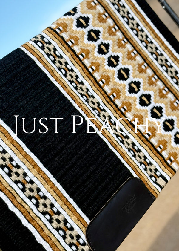 Just Peachy Western Show Blanket ~ The 3.0 Kaycee #002