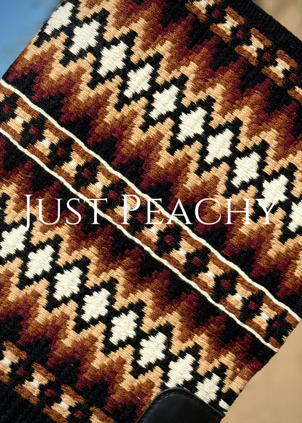 Just Peachy Western Show Blanket ~ 2.0 SweetWater 007