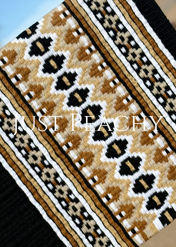 Just Peachy Western Show Blanket ~ The 3.0 Kaycee #002