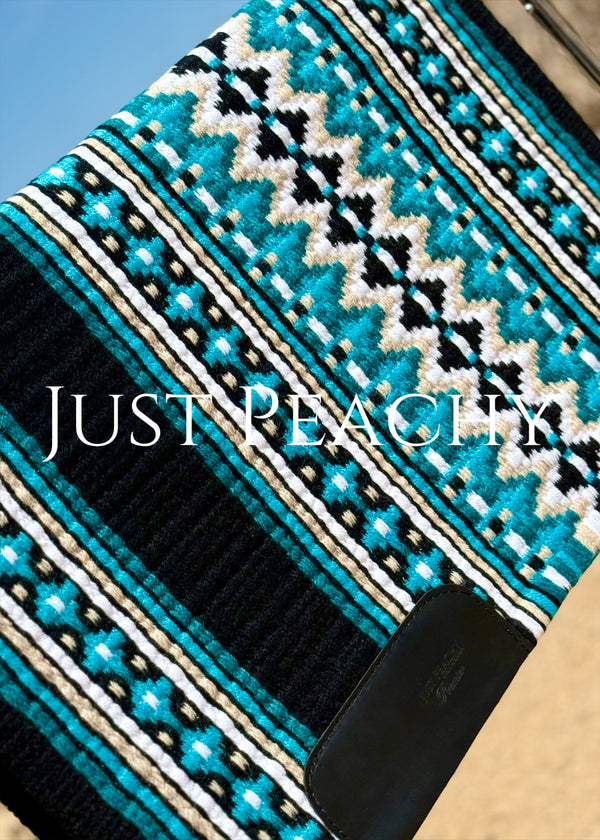 Just Peachy Western Show Blanket ~ The 3.0 Kaycee #0042