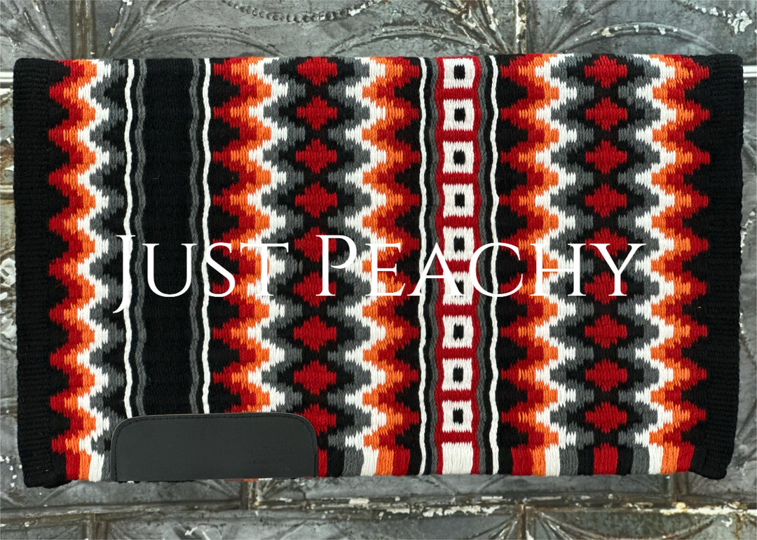 Just Peachy Premier Western Show Blanket ~ SweetWater #8039