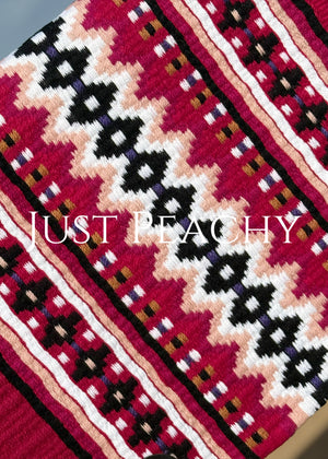 Just Peachy Western Show Blanket ~ The 3.0 Kaycee #5039