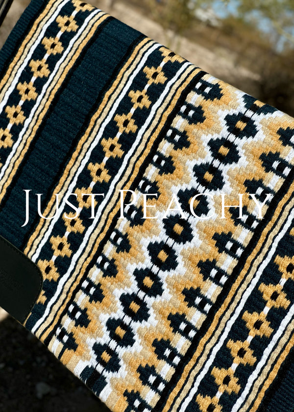 Just Peachy Western Show Blanket ~ The 2.0 Kaycee #0047