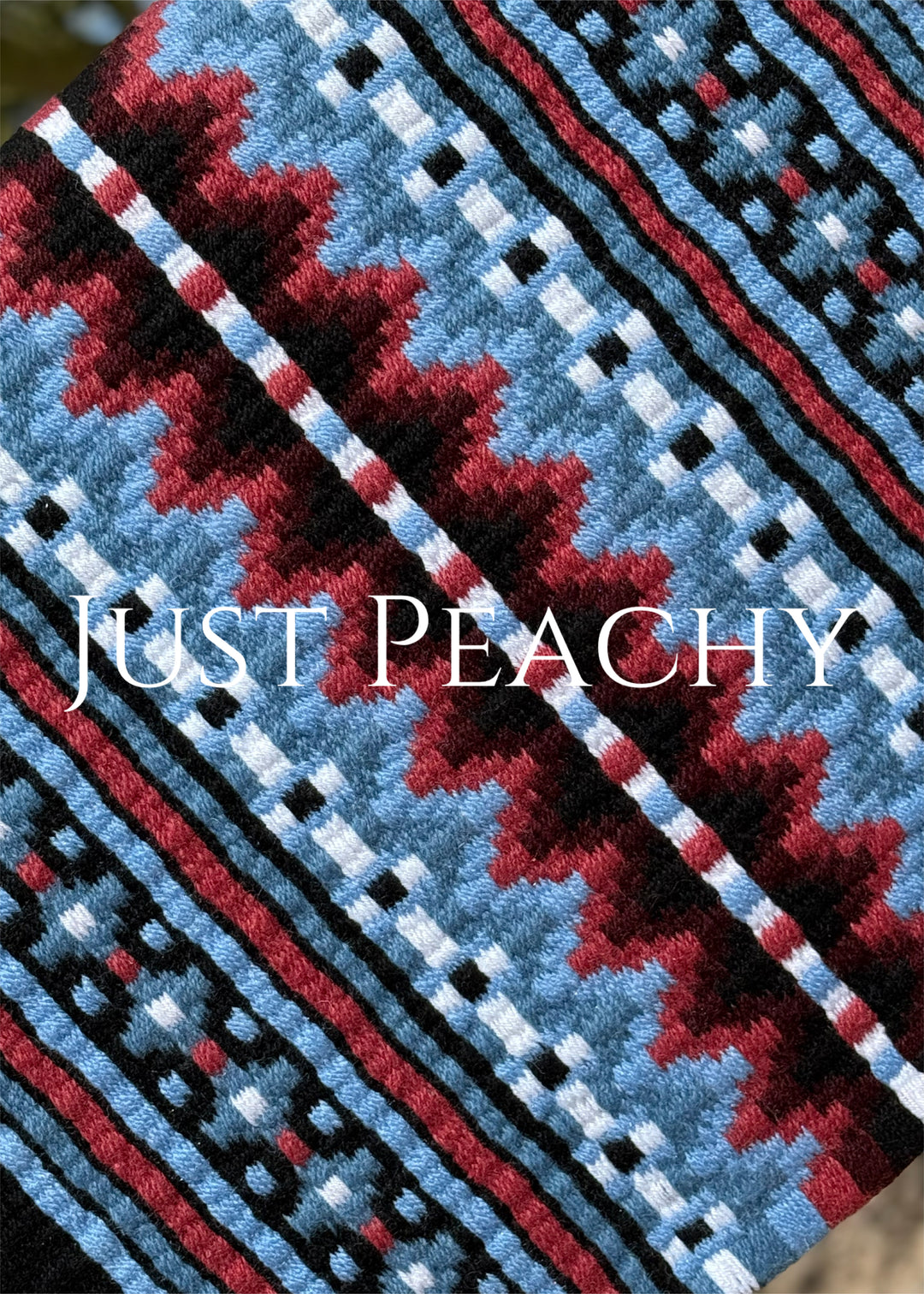 Just Peachy Western Show Blanket ~ The 3.0 Kaycee #0020