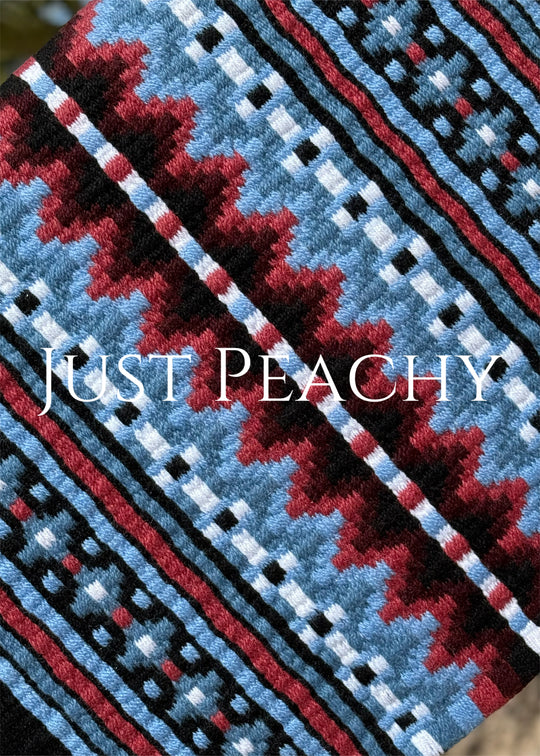 Just Peachy Western Show Blanket ~ The 3.0 Kaycee #0020