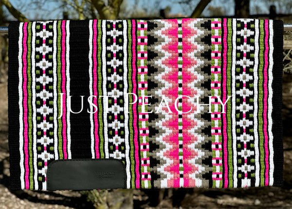 Just Peachy Western Show Blanket ~ The 3.0 Kaycee #006