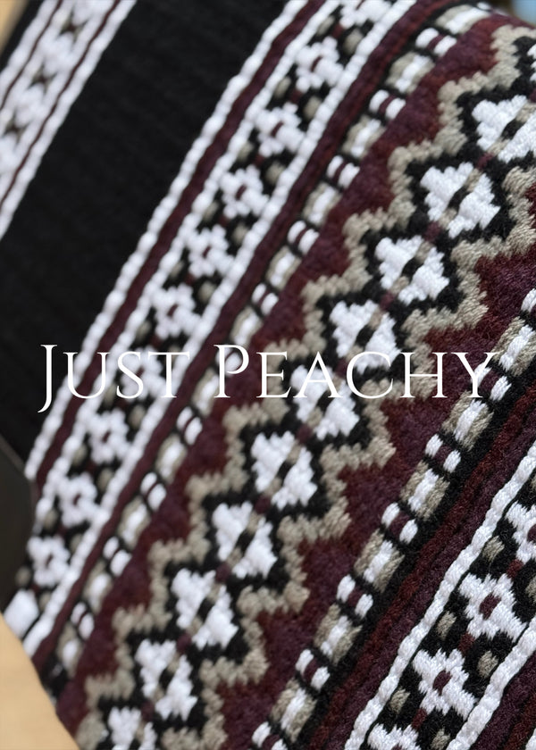 Just Peachy Western Show Blanket ~ The 3.0 Kaycee #5022