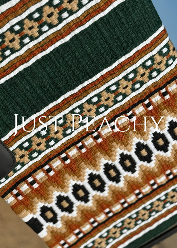 Just Peachy Western Show Blanket ~ The 3.0 Kaycee #5015