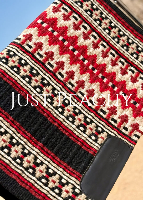 Just Peachy Western Show Blanket ~ The 3.0 Kaycee #0038