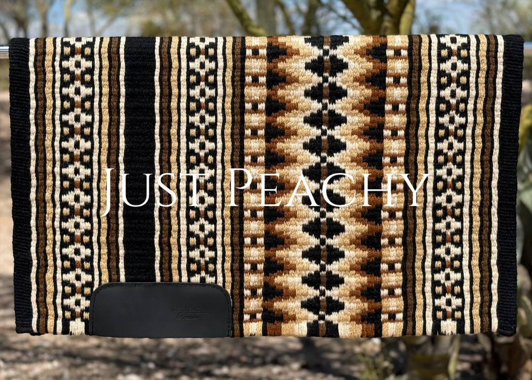 Just Peachy Western Show Blanket ~ The 3.0 Kaycee #0027