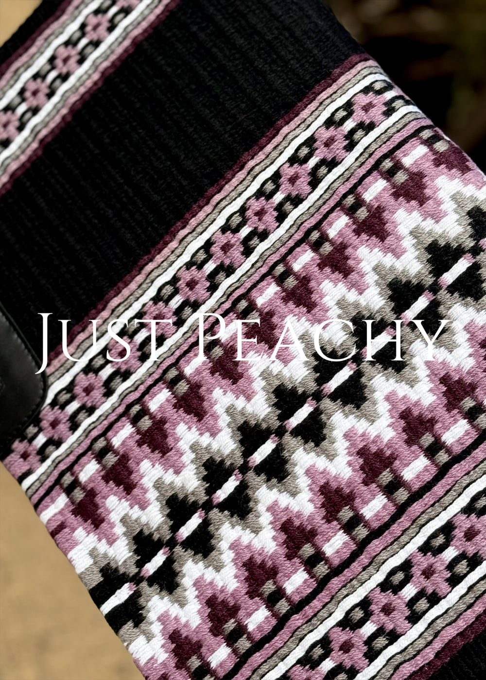 Just Peachy Western Show Blanket ~ The 3.0 Kaycee #5024