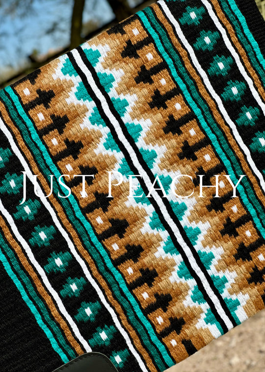 Just Peachy Western Show Blanket ~ The Centennial 1011-1