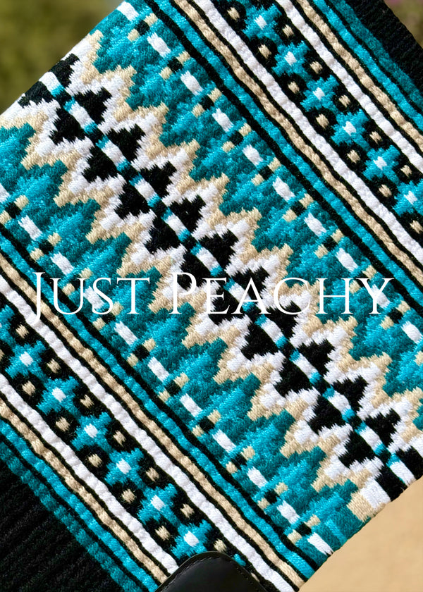 Just Peachy Western Show Blanket ~ The 3.0 Kaycee #0042
