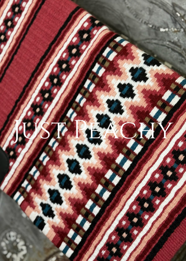 Just Peachy Western Show Blanket ~ The 3.0 Kaycee #0067