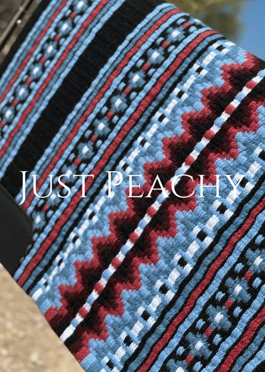 Just Peachy Western Show Blanket ~ The 3.0 Kaycee #0020