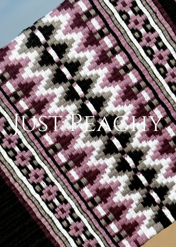 Just Peachy Western Show Blanket ~ The 3.0 Kaycee #5024