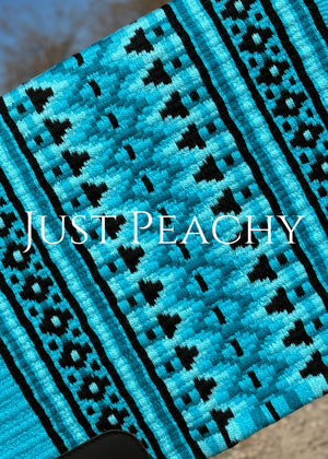 Just Peachy Western Show Blanket ~ The 3.0 Kaycee #0016