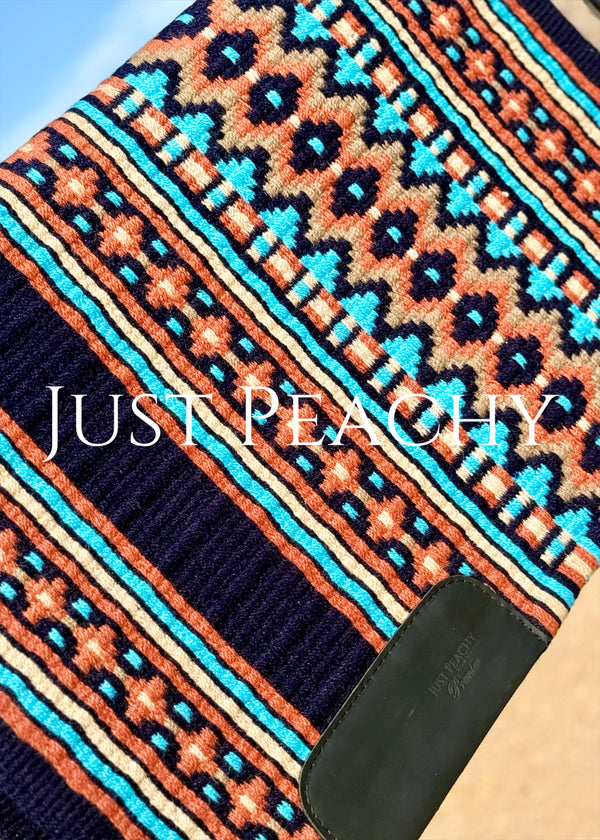 Just Peachy Western Show Blanket ~ The 3.0 Kaycee #0018B