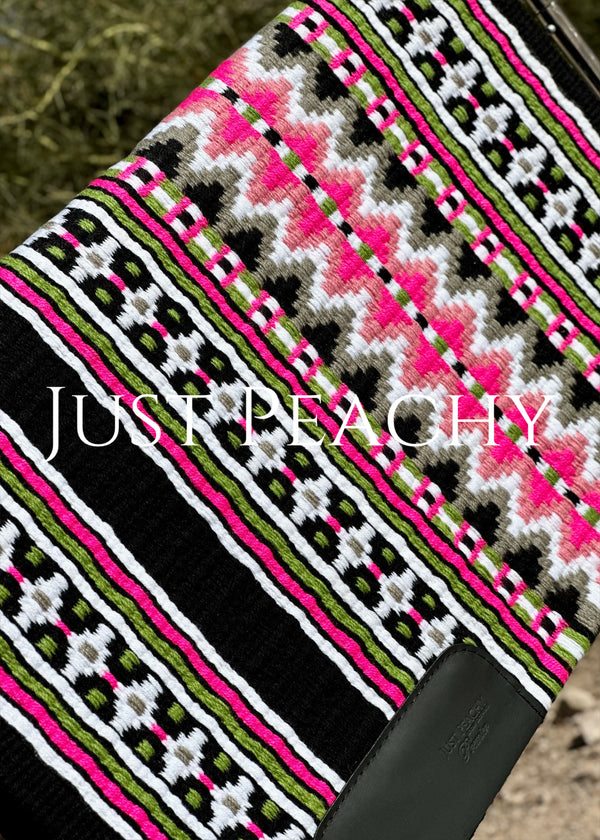 Just Peachy Western Show Blanket ~ The 3.0 Kaycee #006