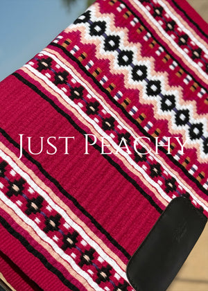 Just Peachy Western Show Blanket ~ The 3.0 Kaycee #5039